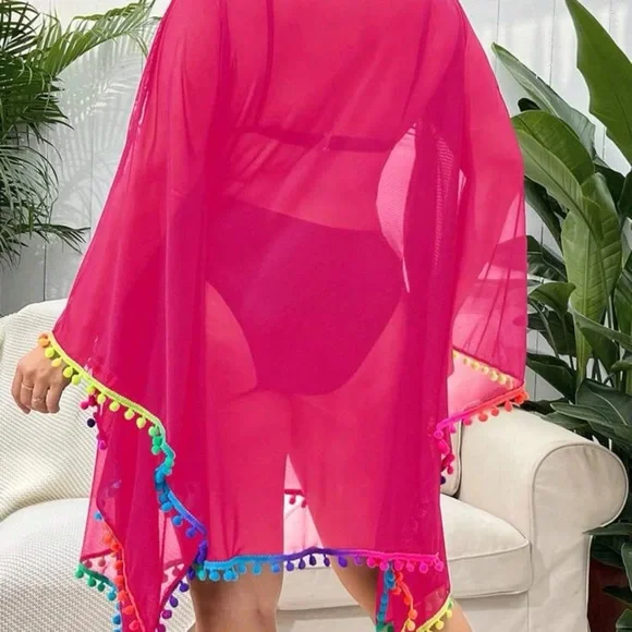 ๐ Pom Pom Coverup ๐ - Picture 3 of 4